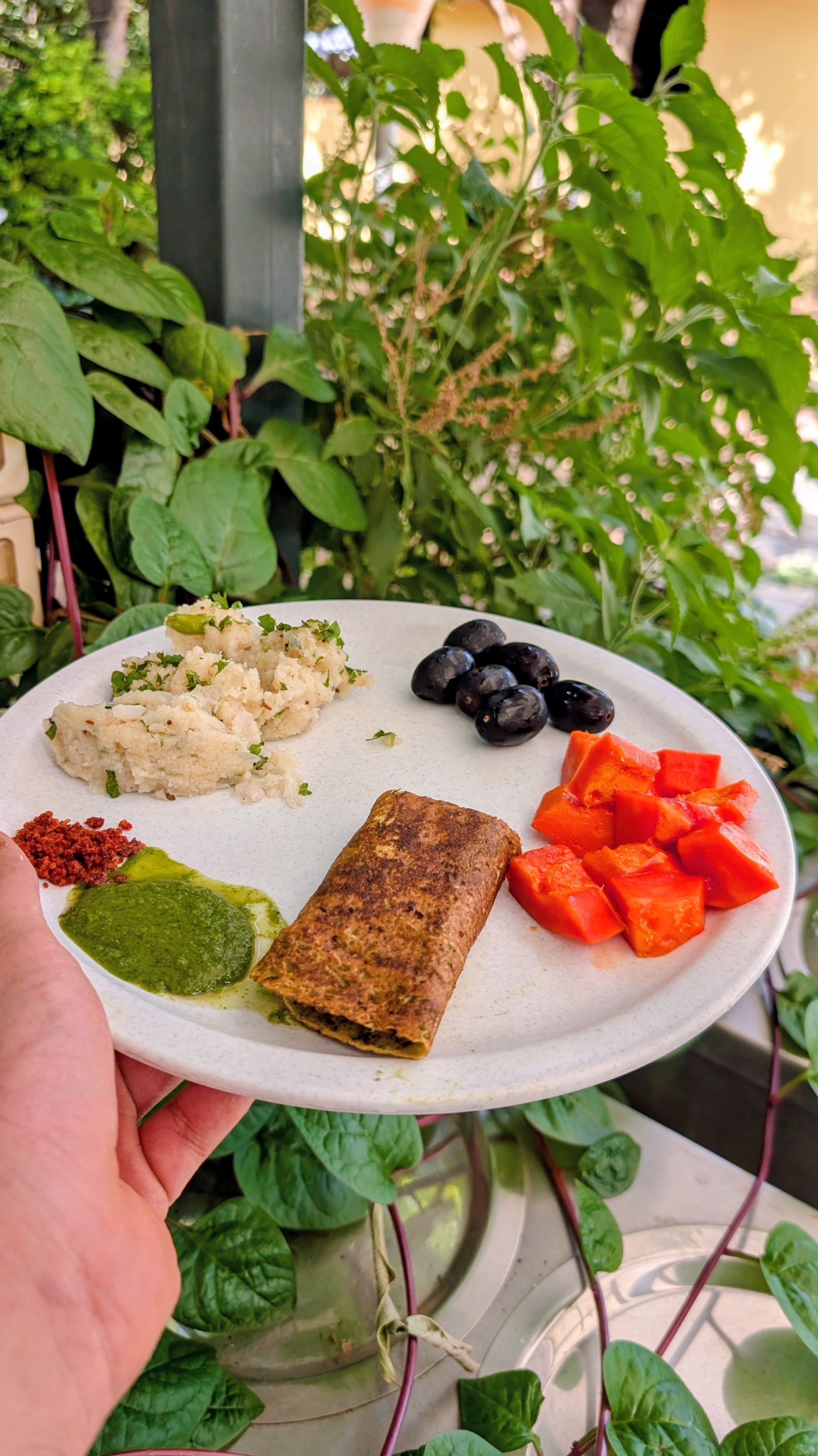 Organic farm produce